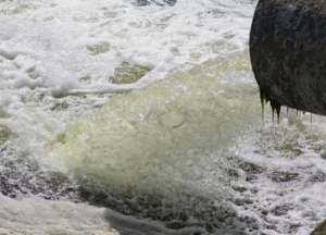 sewage water