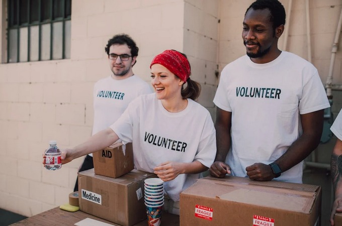 volunteers